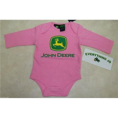 24 Mo 18 NEW John Deere Infant Boys Green Short Sleeve JD Logo T-Shirt Size 12